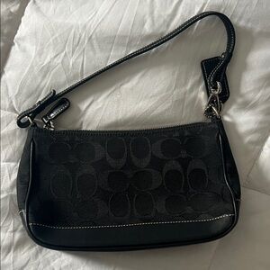 Black Designer Shoulder Bag
